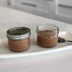 Chocolate banana oat pudding