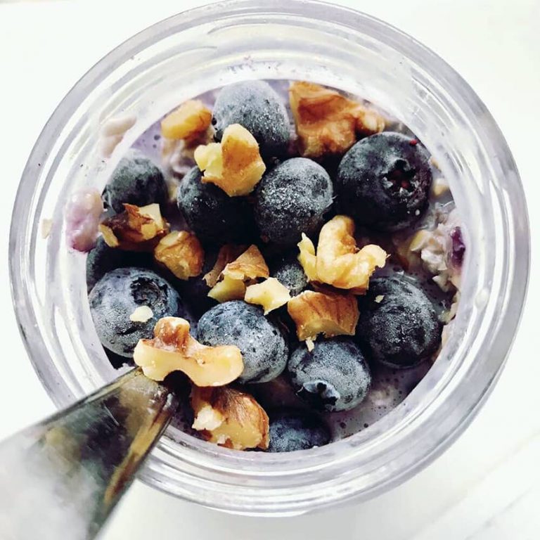 lemon blueberry overnight oats